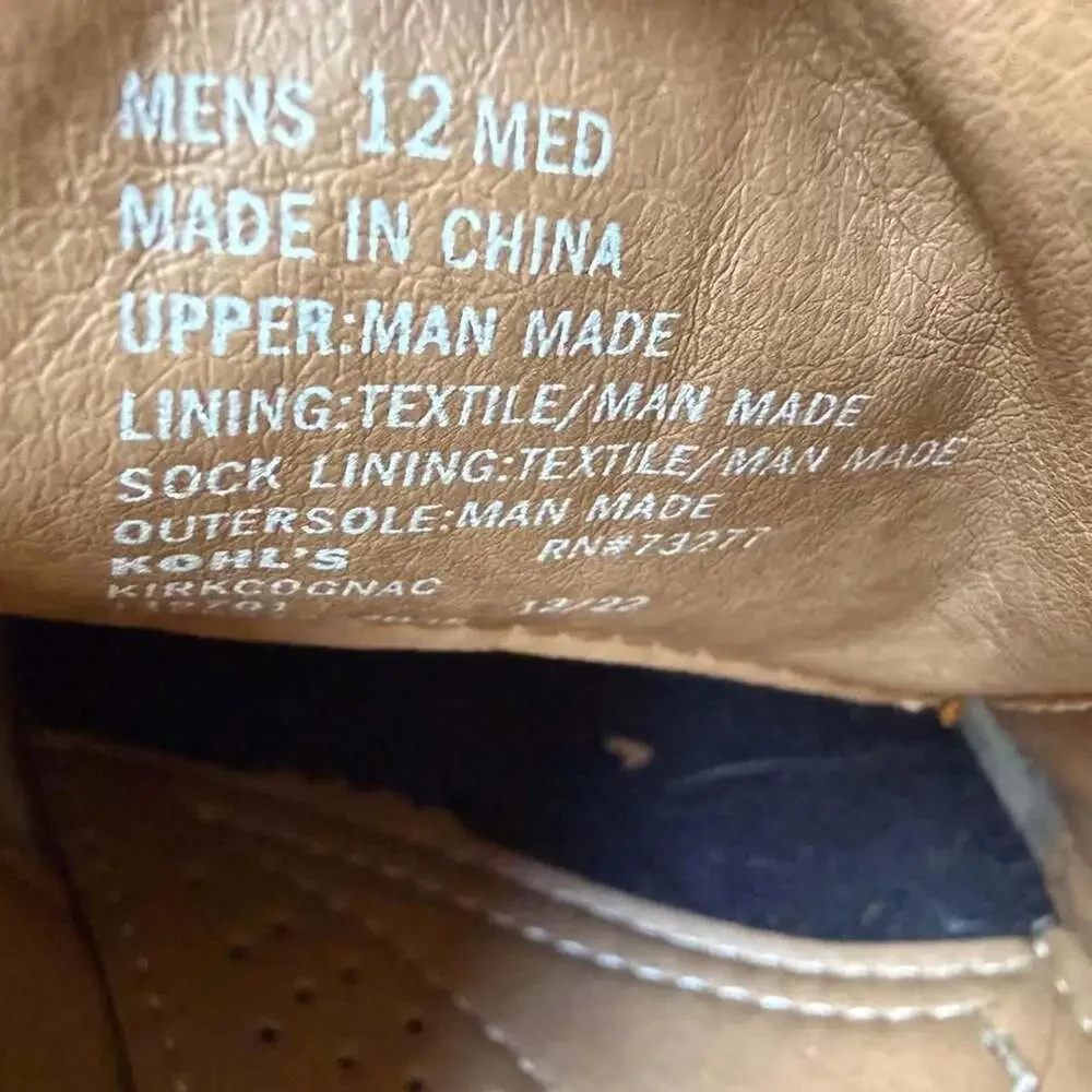 Apt. 9 Kirk Cognac Oxford Dress Shoes